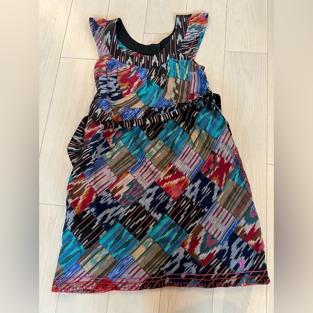 Hurley Patchwork Dress with Pockets Size S